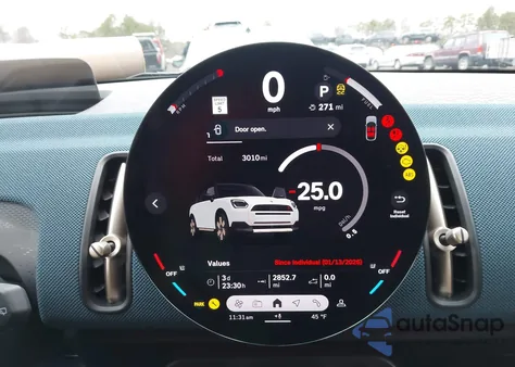 2026 Mini Countryman Cooper S из США, поврежденный, VIN WMZ23GA05T7U73024